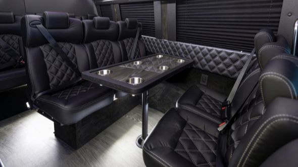 12 passenger sprinter van inside worcester