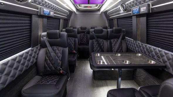 15 passenger sprinter van interior worcester