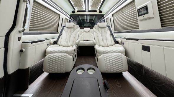 8 passenger sprinter van interior worcester