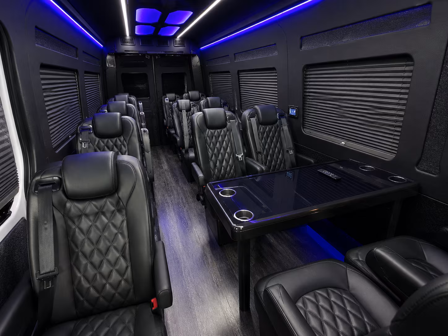 8 passenger sprinter van interior
