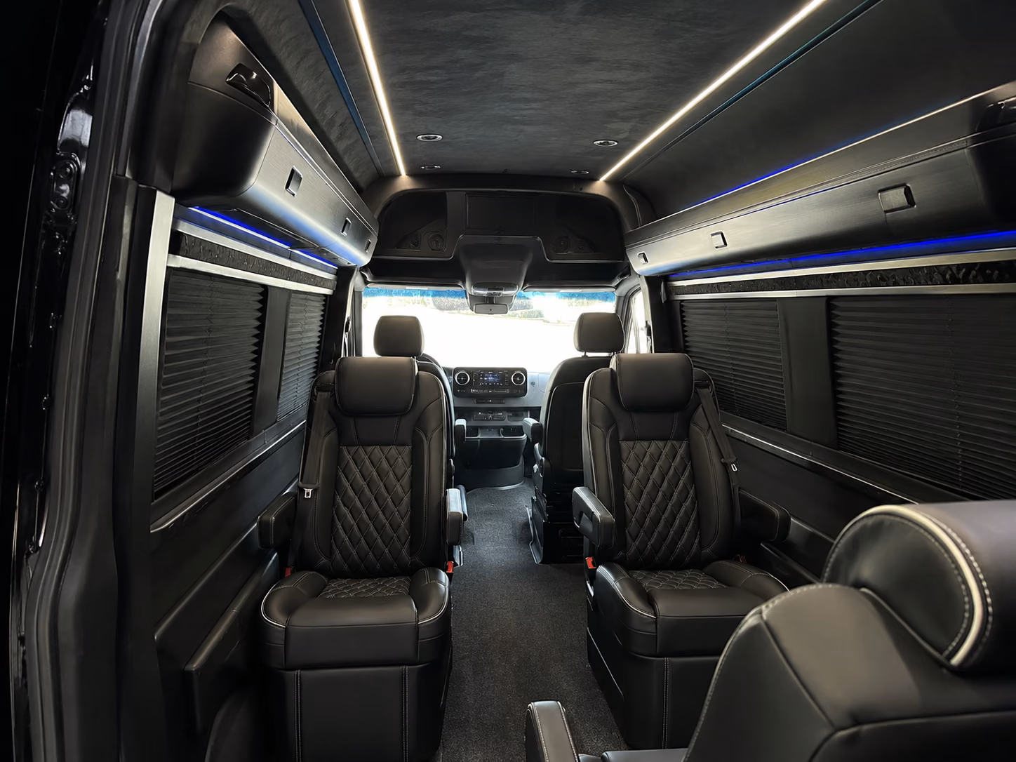 conference and convention attendee sprinter van transportation in worcester massachusetts