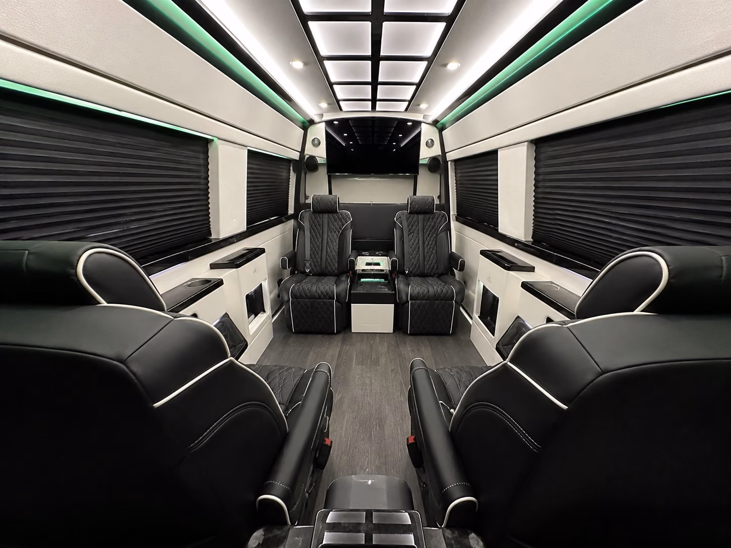 worcester 12 passenger sprinter van interior